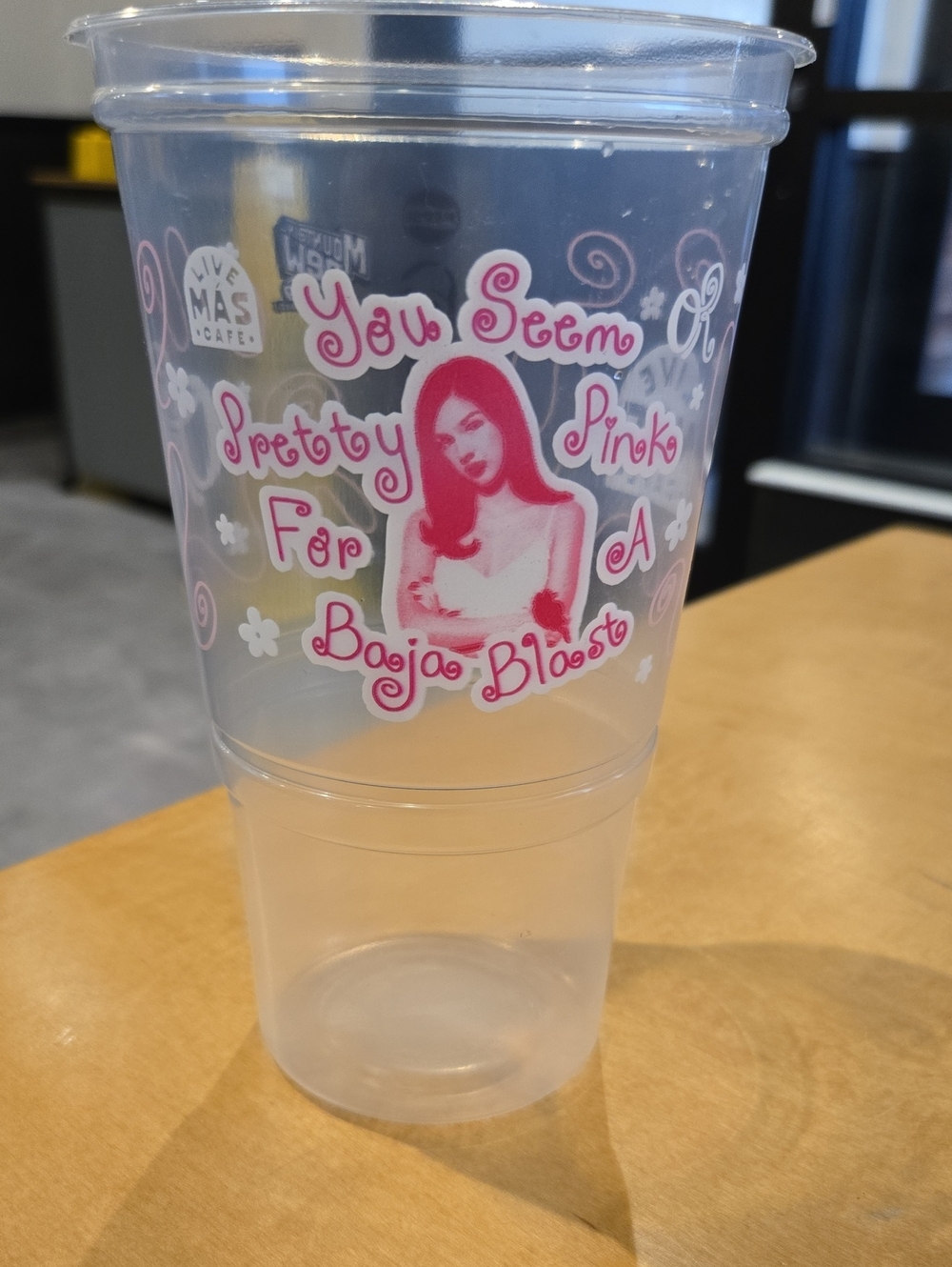 Olivia Rodrigo Pink Baja Blast Cup, Unused